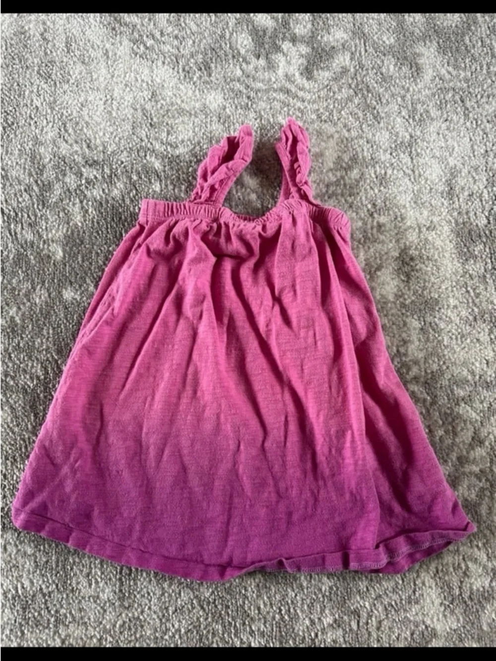 GAP Pink Ombre Cotton Skater Dress